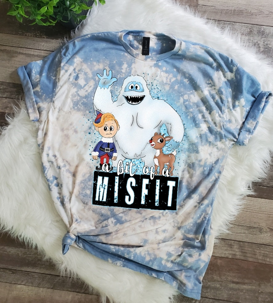 Misfit Bleached Tee