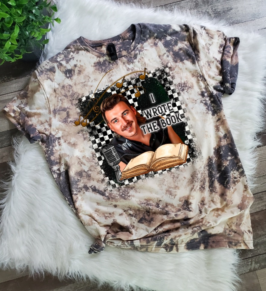 I Wrote The Book MW Bleached Tee