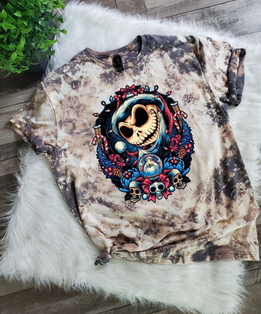 JS Christmas Bleached Tee