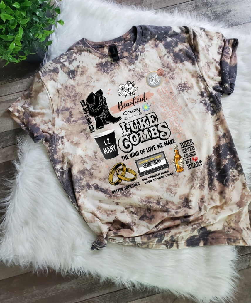 Combs Bleached tee