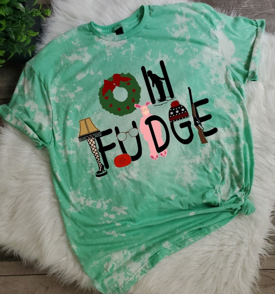 Oh Fudge Bleached Tee