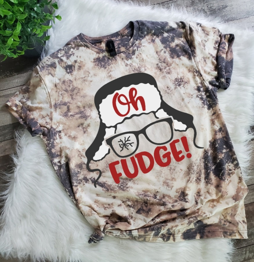Oh Fugde Bleached Tee