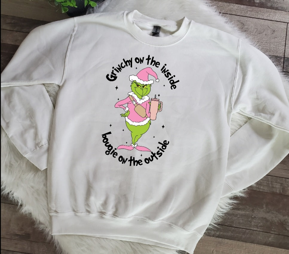 Bougie Grinch Sweatshirt