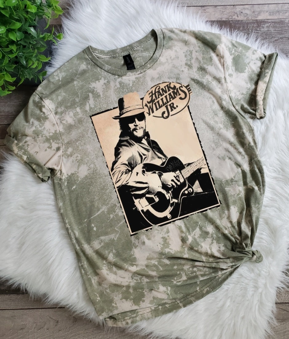 Hank Williams Jr Bleached tee