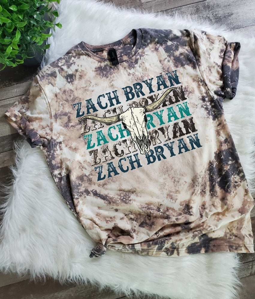 Zach B Bleached tee