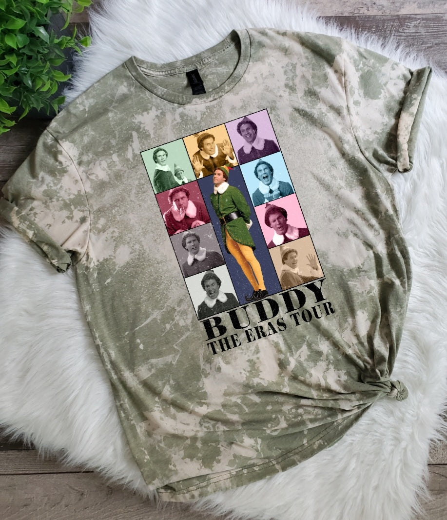 Buddy the Eras Tour Bleached Tee