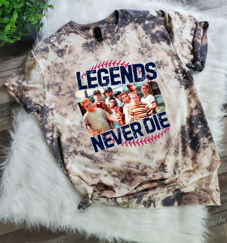 Legends Never Die Bleached Tee
