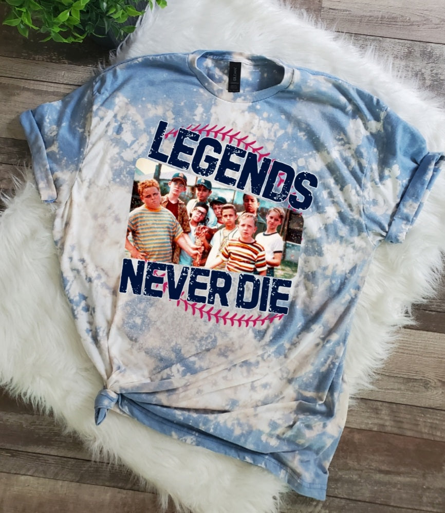 Legends Never Die Bleached Tee