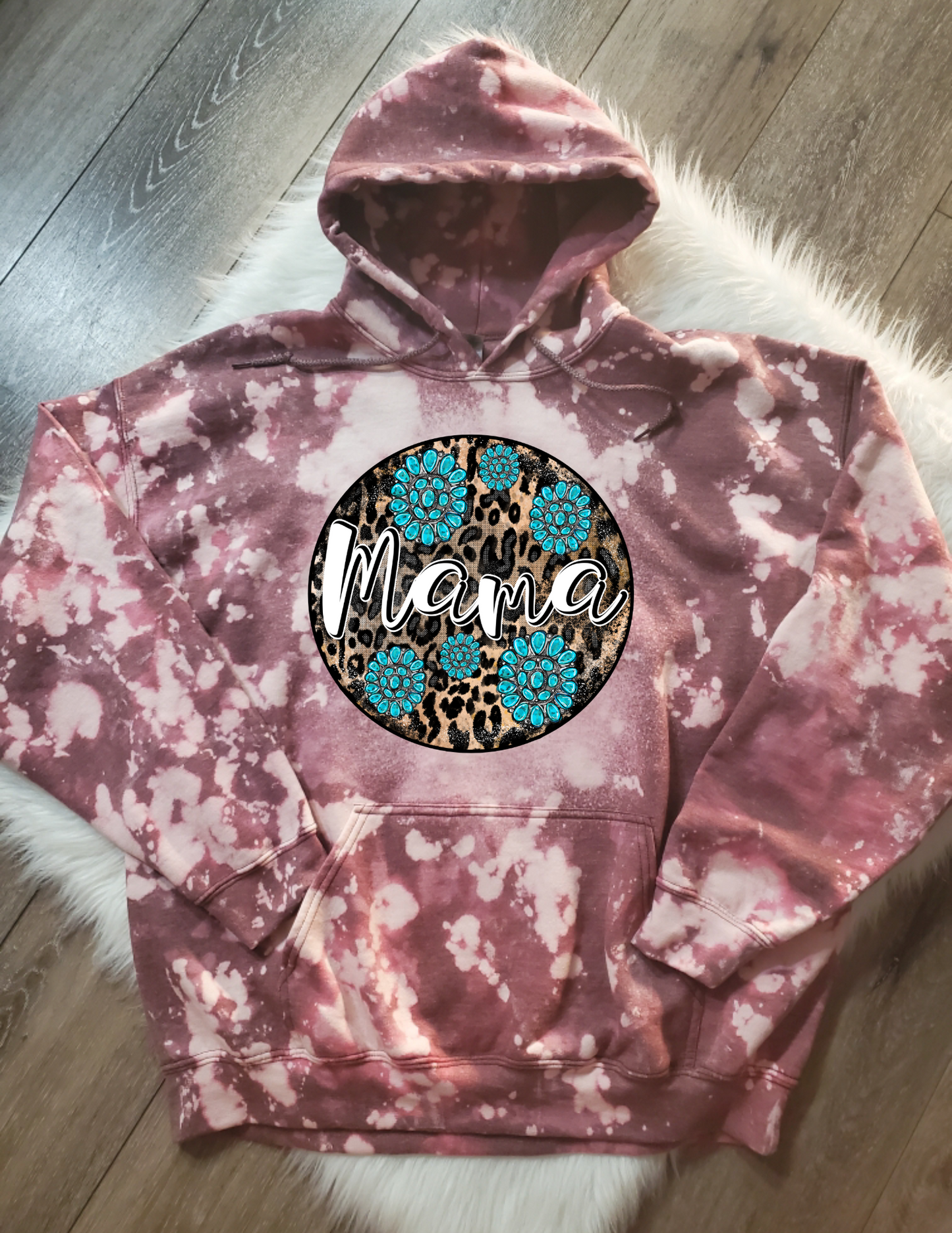 Mama Bleached Hoodie