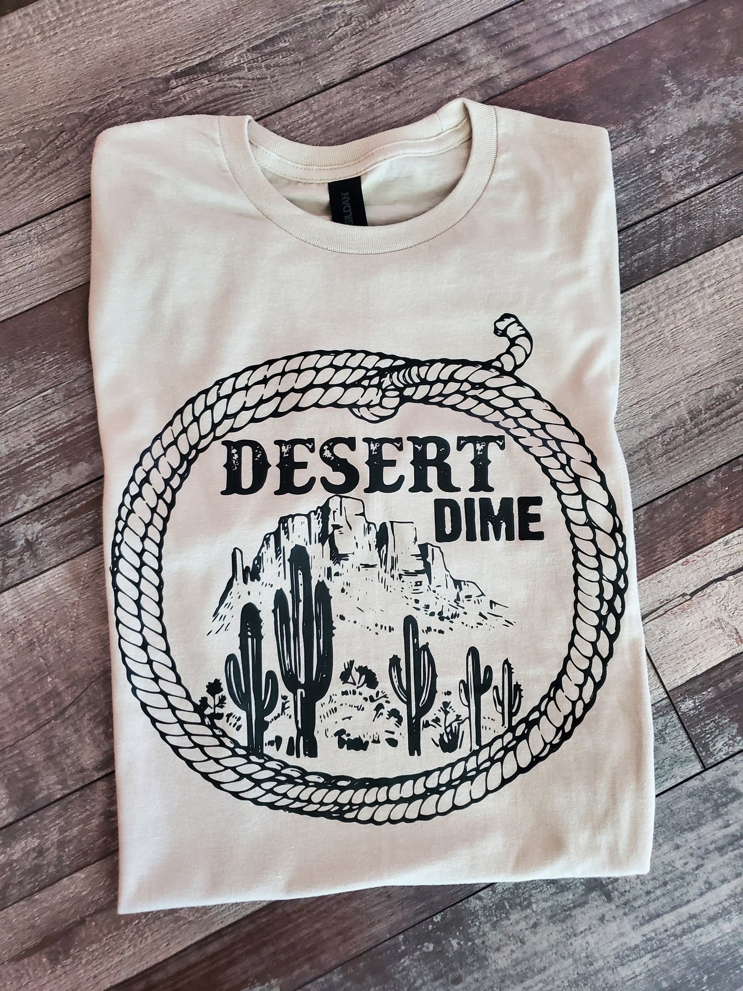 Desert Dime Screen Print Tee