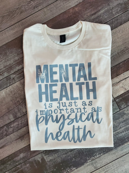 Mental Health Screen Print Tee