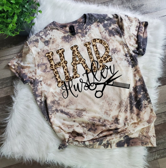 Hair Huslter Bleached Tee