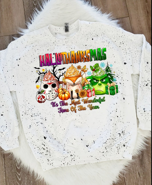 Happy Hallothanksmas Sweatshirt