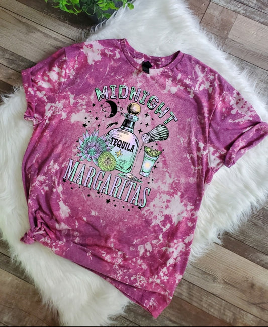 Midnight Margaritas Bleached Tee