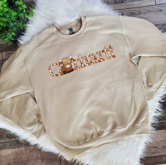 Carhartt Sand Color  Sweatshirt