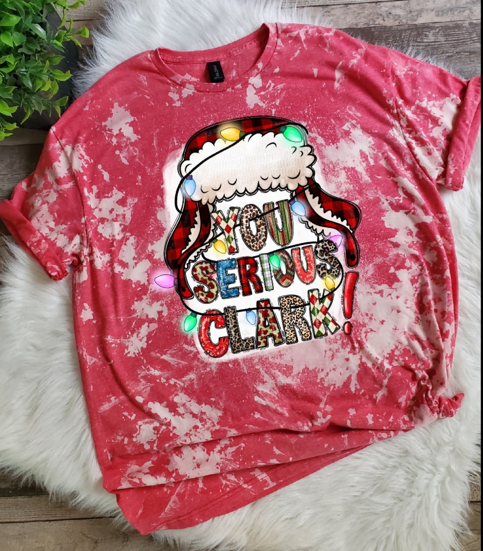 You Serious Clark Bleached Tee