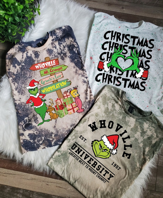 Grinch Whoville Tee Bundle