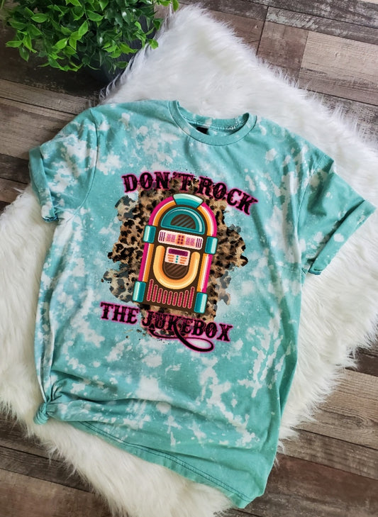 Don't Rock The Junk Box Bleached tee