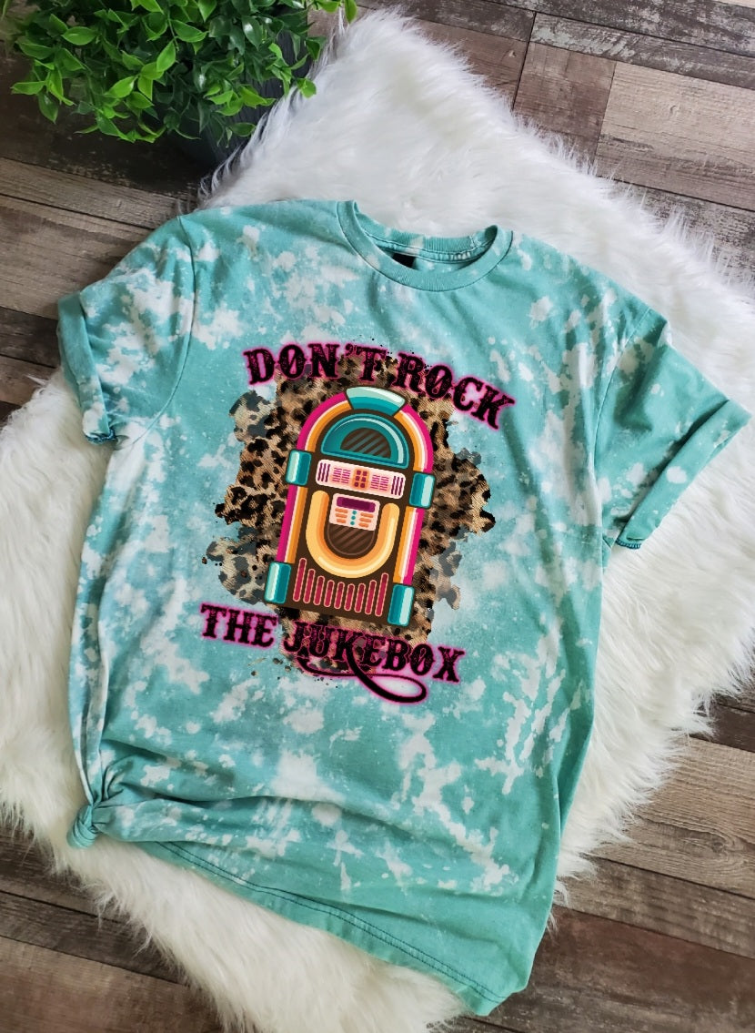 Don't Rock The Junk Box Bleached tee