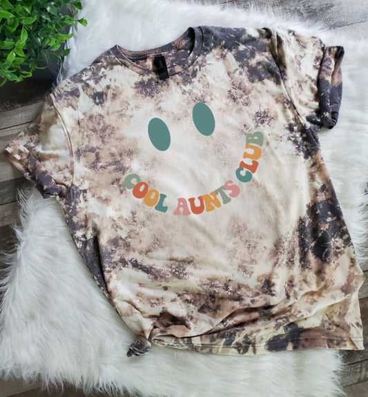 Cool Aunt Bleached Tee