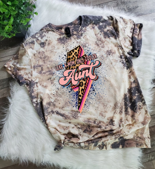 Aunt Bleached Tee