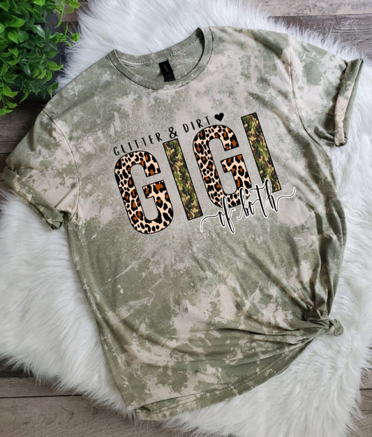 Gigi of Both Bleached Tee