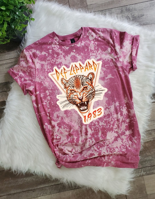 Def Leppard Bleached Tee