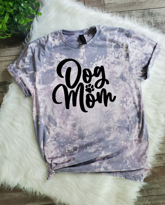 Dog Mama Bleached tee