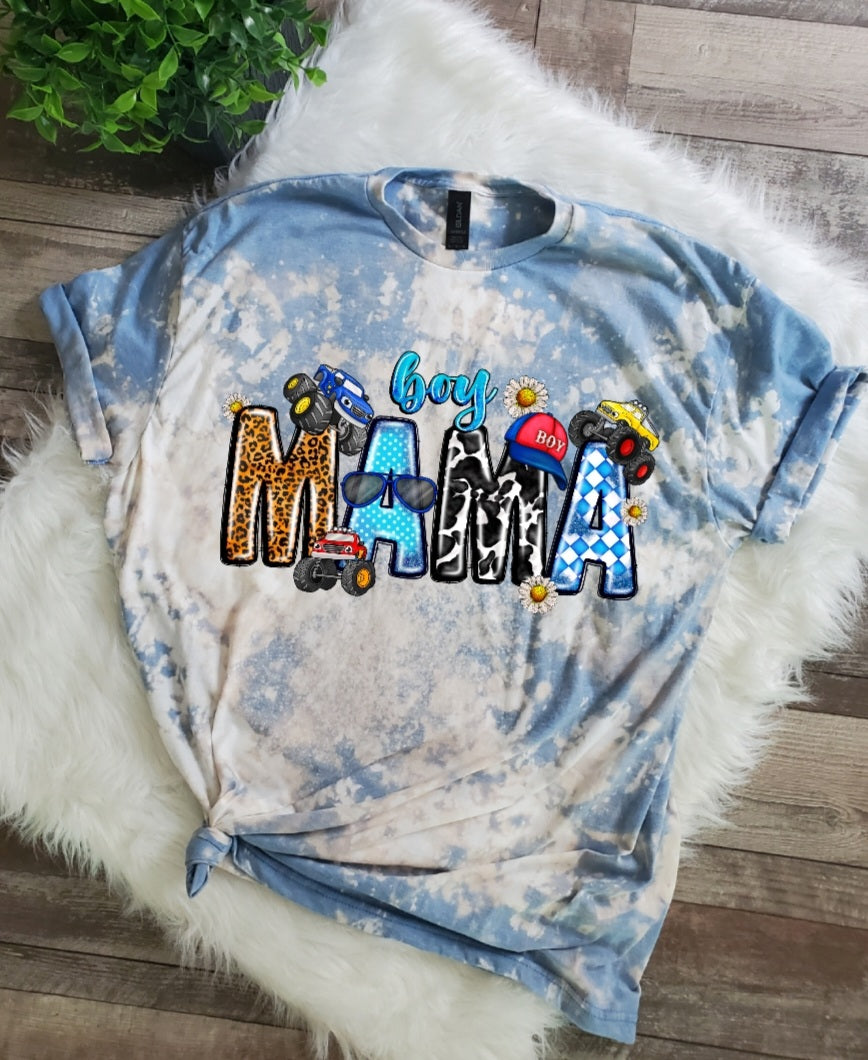 Boy Mama Bleached Tee