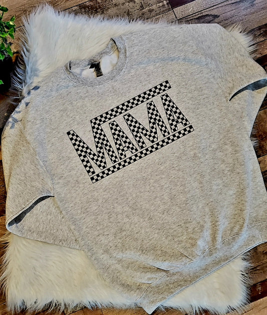 Mama Ash Gray Sweatshirt