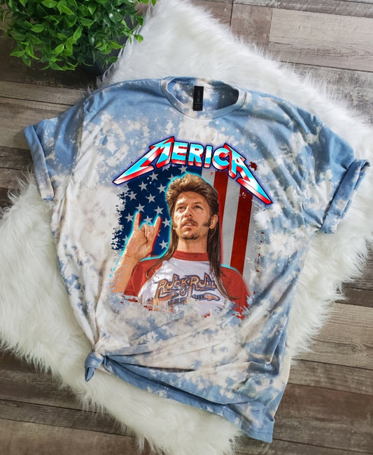 Joe Dirt Merica Bleached Tee