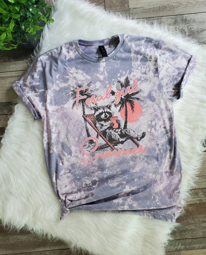 Feral Girl Summer Bleached Tee