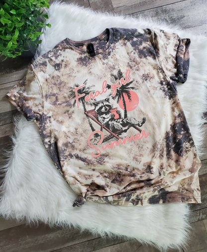 Feral Girl Summer Bleached Tee