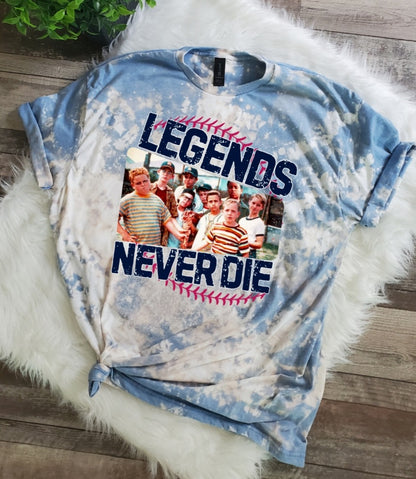 Legends Never Die Bleached Tee