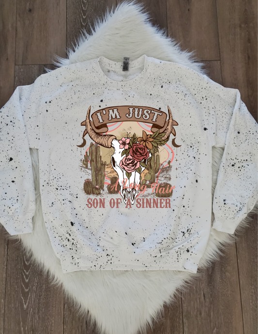 Jelly Roll White Sweatshirt