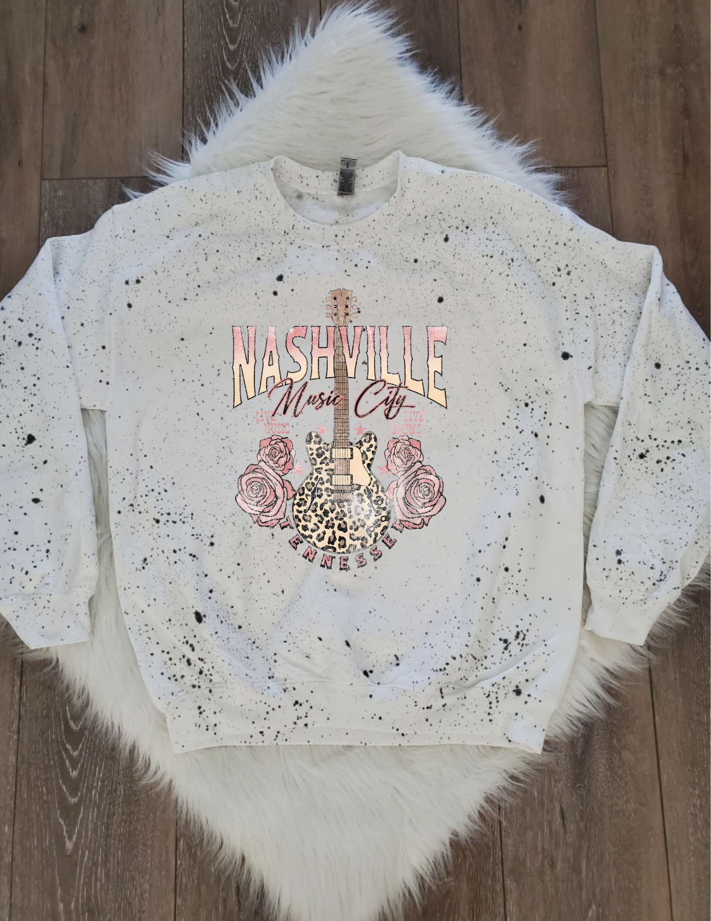 Nashville White Sweatshirt