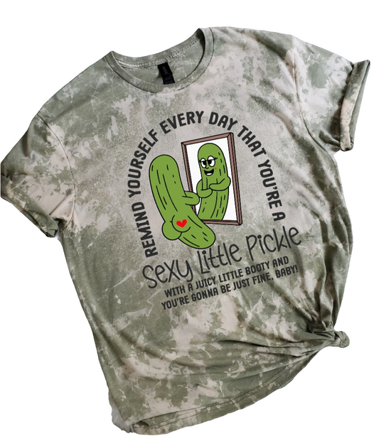 Pickle Bleached tee