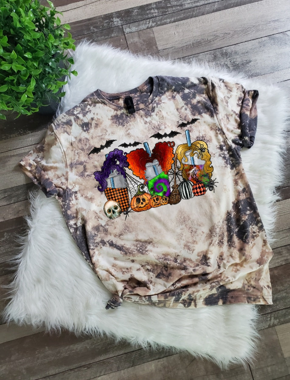 Halloween HP Witches Bleached Tee