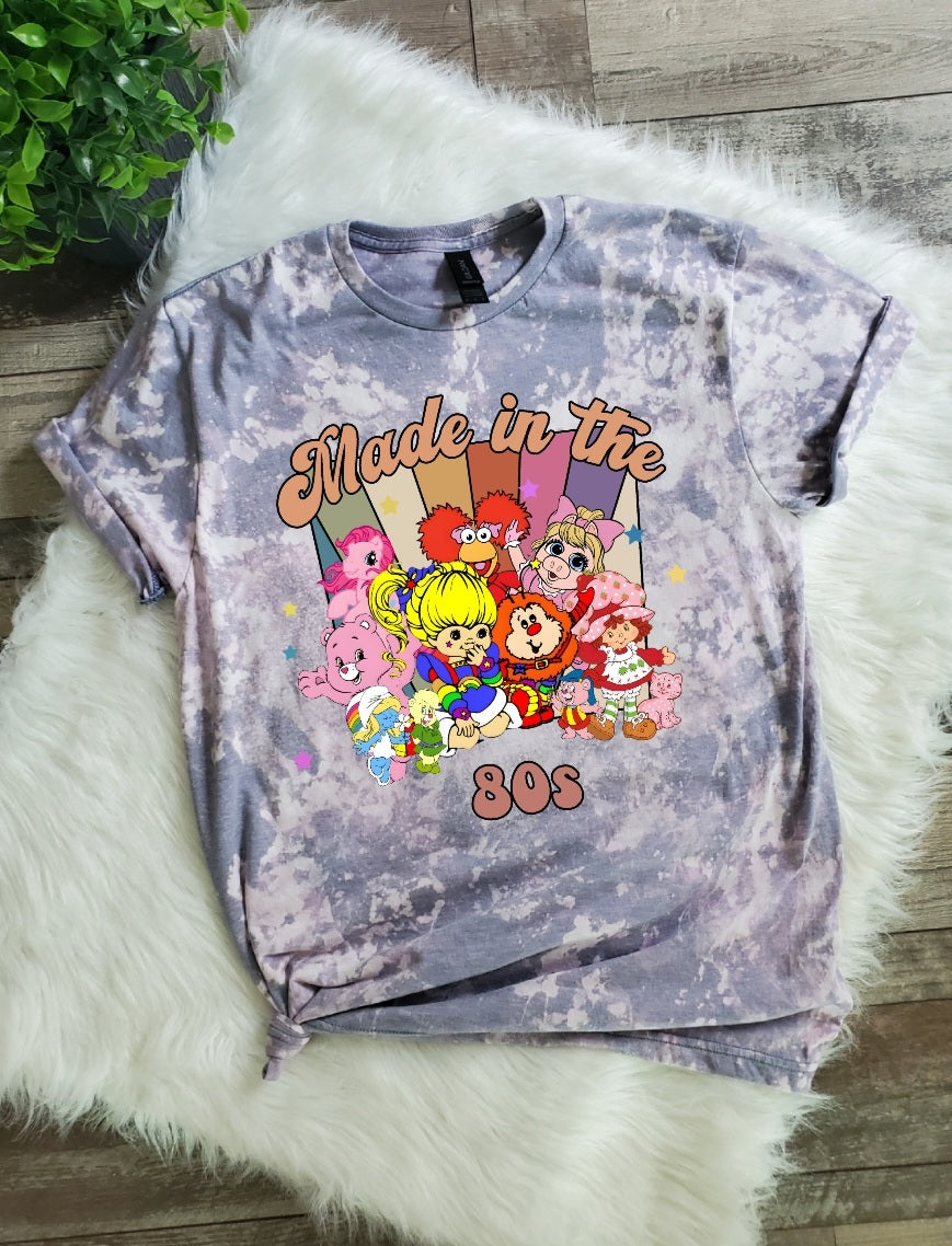 80's Cartoon Bleached Tee