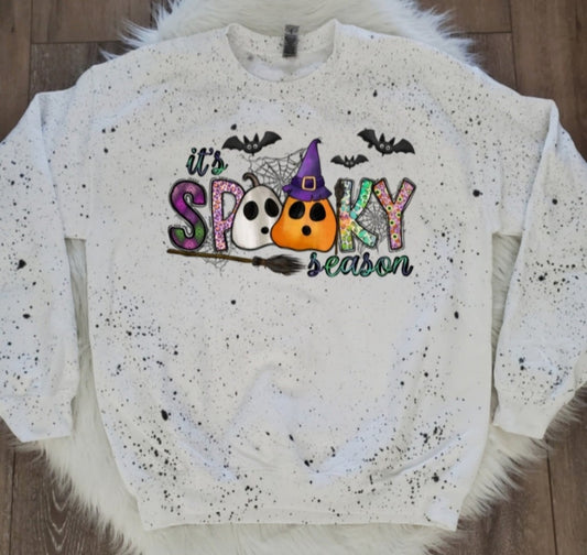 Spooky Season White Sweatshirt