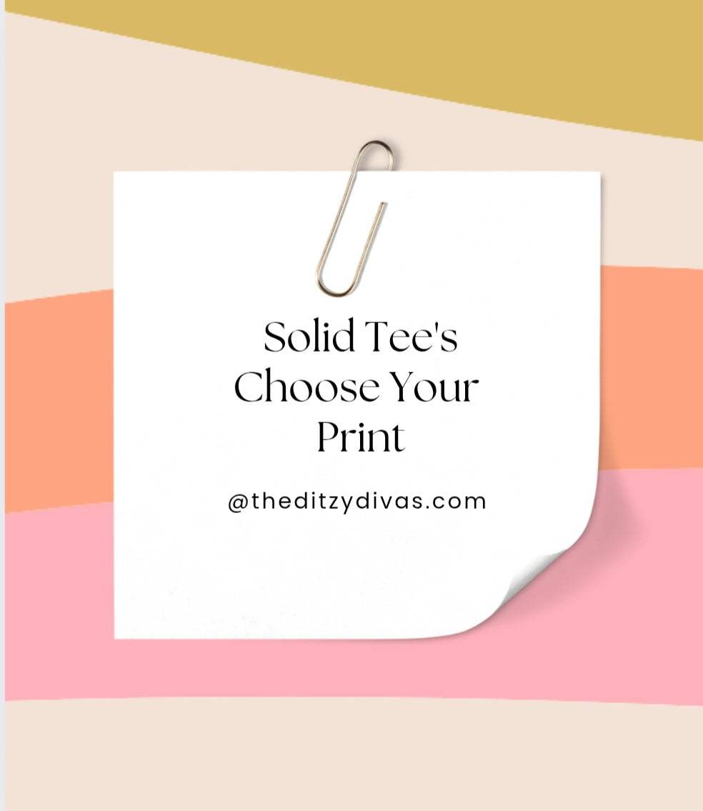 Solid Tee's