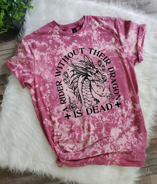 Fourth Wing Dragon Bleached Tee