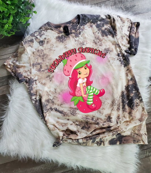 Strawberry Shortcake Bleached Tee