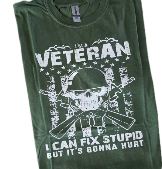 Veteran Screenprint Tee