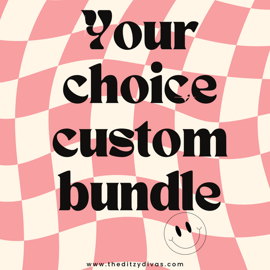 YOU CHOOSE YOUR THEME CUSTOM BUNDLE (Made to order)
