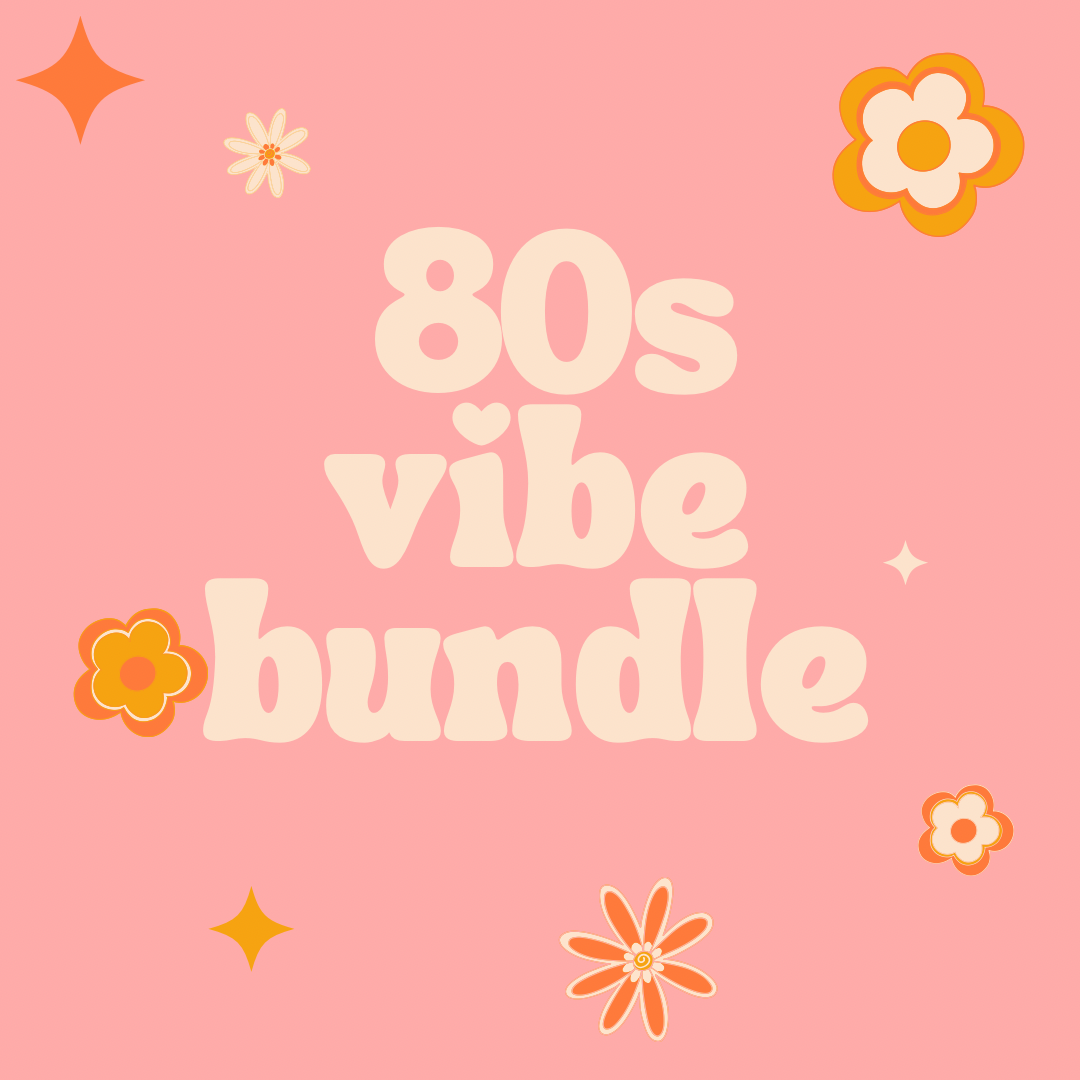 80s vibe Bundle (Made to order)