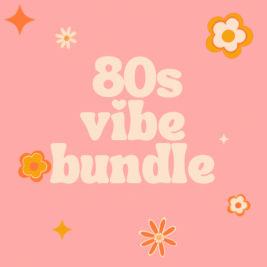 80s vibe Bundle (Made to order)